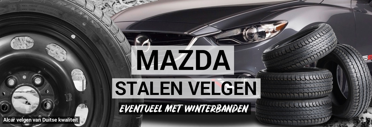 Mazda stalen velgen